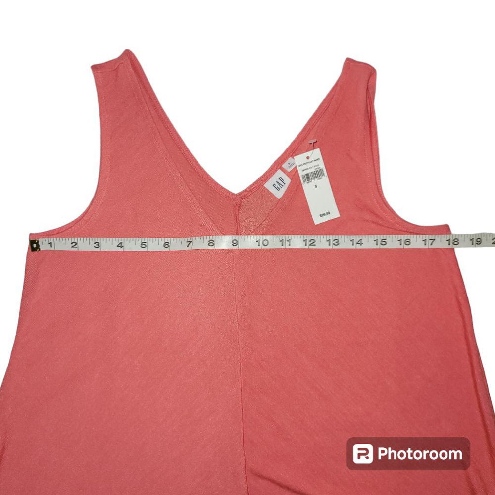 Women's Gap Pink/Coral Tank Top - Size S - Picture 7 of 7